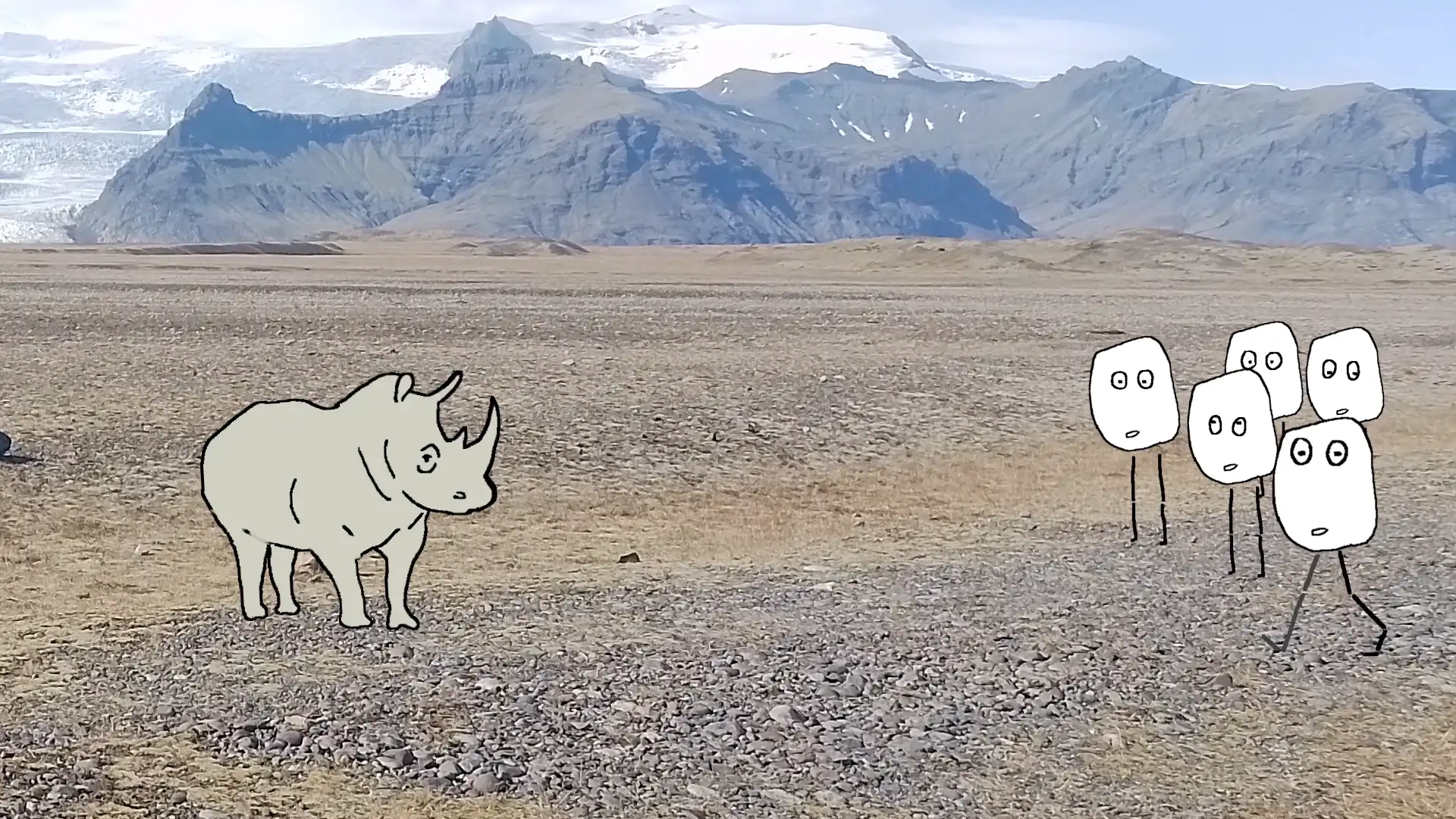 rhinoceros animatie